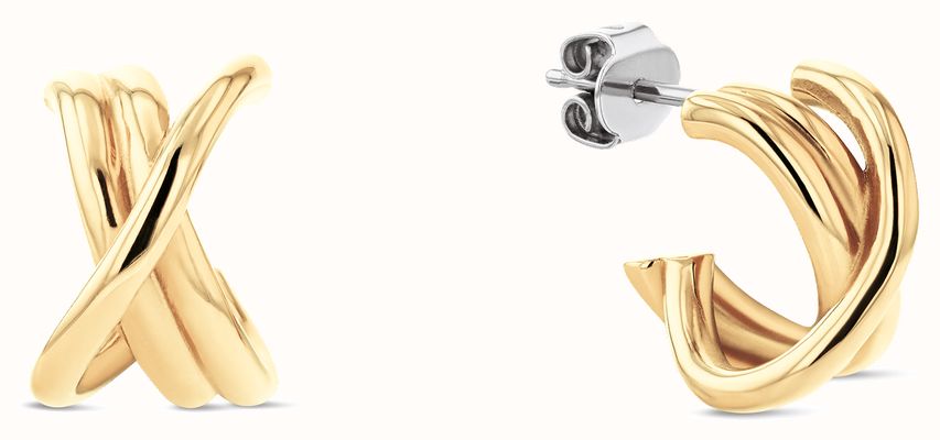 Tommy Hilfiger Women's Nautical Knot Earrings Gold 2780993