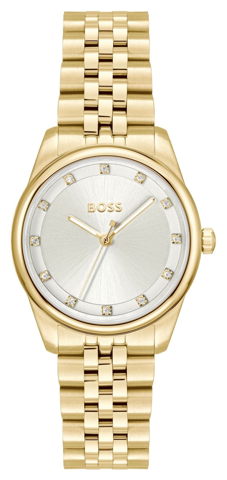 BOSS Cadran argentÃ© gracieux (32 mm) / bracelet en acier montre