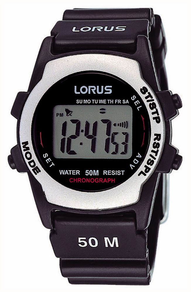Lorus Mens Lorus Children's Digital Watch Instructions Lorus