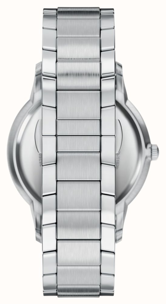 Emporio Armani Three-Hand Quartz (43mm) Grey Sunray Dial / Stainless Steel Bracelet AR11825 - альтернативный вид 3