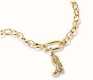 Thomas Sabo THOMAS SABO Charm Club Connect 18ct Yellow Gold Plated Cubic Zirconia Cowboy Boot Charm CC1325-M01-14 - alternative Ansicht 2