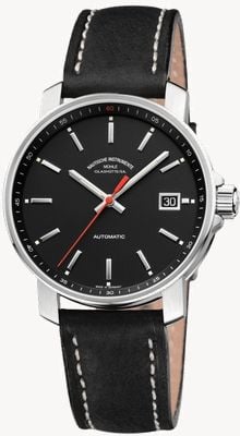 Mühle Glashütte 29er Automatic (36.6mm) Black Dial / Black Leather Strap M1-25-23-LB
