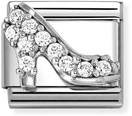 Nomination Classic High-Heeled Shoe Cubic Zirconia Charm 330328/23