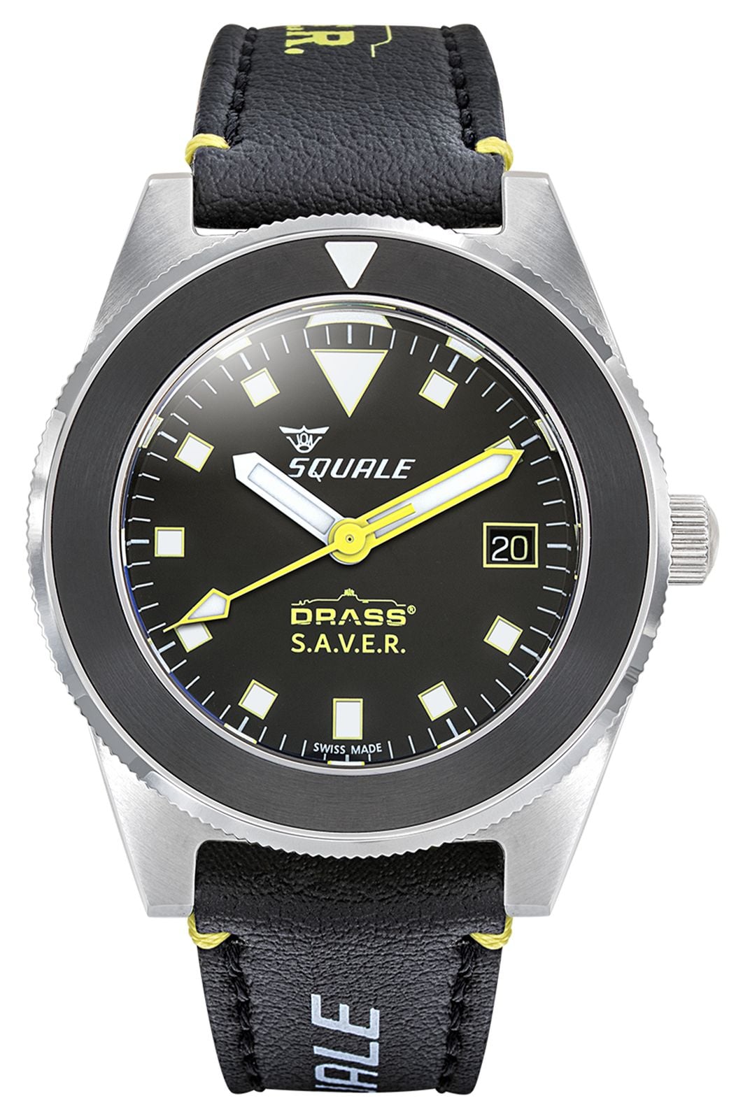 Squale Drass SAVER Automatic 415mm Black Dial  Watch