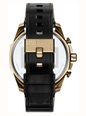 Diesel Mega Cheif Black Leather Blue Dial Watch DZ4732 - альтернативный вид 2