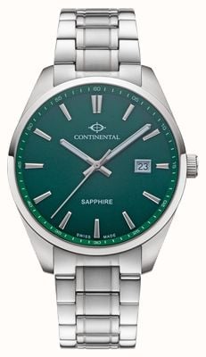 Continental Contemporary Round (41mm) Green Dial / Stainless Steel Bracelet 23001-GD101950