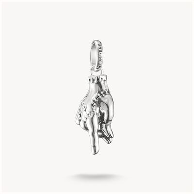 Thomas Sabo Silver Charm Pendant Thing Wednesday Connect CC1313-637-21