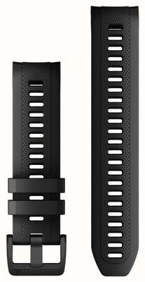 Garmin Bracelets de montre Approach s70 22 mm silicone noir 010-13234-02