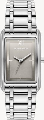Olivia Burton Classic Grove (23 mm) taubengraues Zifferblatt / Edelstahlarmband 24000194