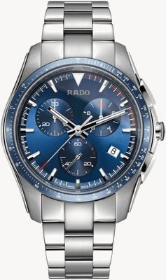 RADO Hyperchrome chronograaf (44,9 mm) blauwe wijzerplaat / roestvrij staal R32259203