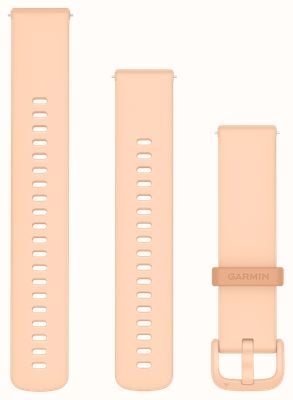 Garmin Schnellwechselarmbänder (20 mm), rosafarbenes Silikon mit rosafarbenen Beschlägen – nur Armband 010-12932-67