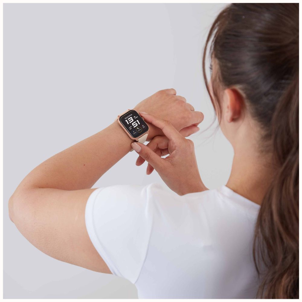 Sekonda Motion Go Smartwatch (37mm) Digital Display / Beige Silicone Strap 30290 - alternative Ansicht 7