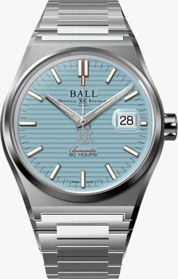 Ball Watch Company Roadmaster m Perseverer (40 mm) eisblaues Zifferblatt / Edelstahlarmband NM9052C-S1C-IBE