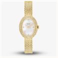 Coach Ladies Sammy Mother of Pearl Dial Crystal Oval Mesh Bracelet Watch 14504690