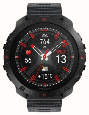 Polar Reloj deportivo inteligente gps grit x2 pro premium negro (s-l) 900110283