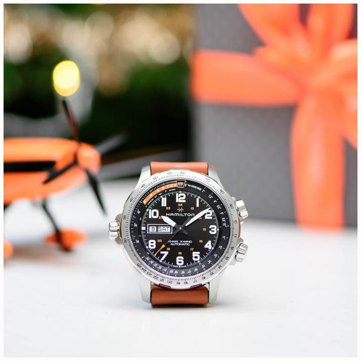 Orologi Cronografi Uomo Hamilton Khaki Aviation H77616533