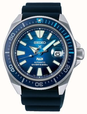 Seiko Prospex 'great blue' samurai scuba padi edição especial SRPJ93K1