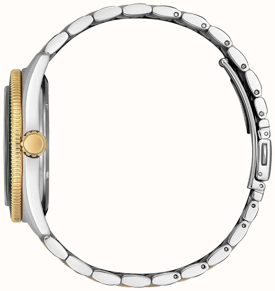 Citizen Bracelete De Aço Inoxidável De Dois Tons Esportivo Eco