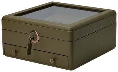 WOLF Earth Watch Stand Box Olive 190741 190741