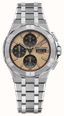 Maurice Lacroix AIKON Automatic Chronograph (42mm) Gold Clous De Paris Dial / Stainless Steel Bracelet Watch AI6218-SS002-530-1