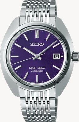 Seiko King Seiko ‘Edo Purple’ 6L 1969 Re-Interpretation (39.4mm) Purple Dial / Stainless Steel SJE111J1