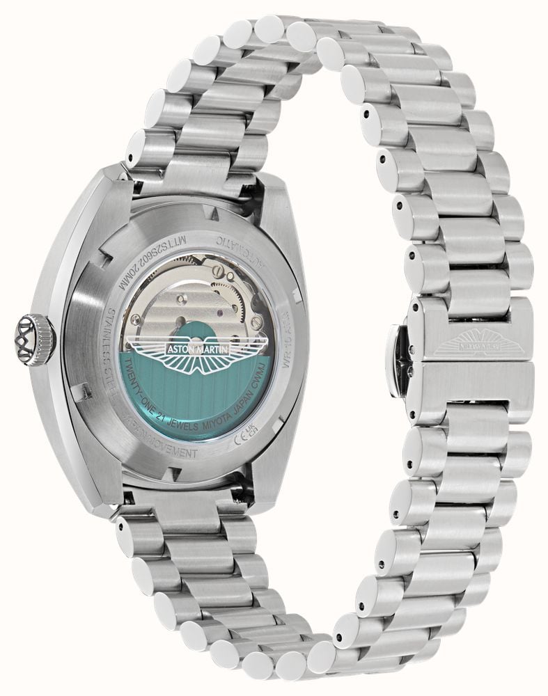Aston Martin TS2 Timeless Automatic (41mm) Brown Sunray Dial / Stainless Steel Bracelet MTTS2S602 - alternative Ansicht 4