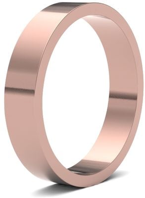 James Moore Wedding Ring  | 9ct Rose Gold | 4mm | Light | Size Flat | AG_4GLF-9R AG_4GLF-9R