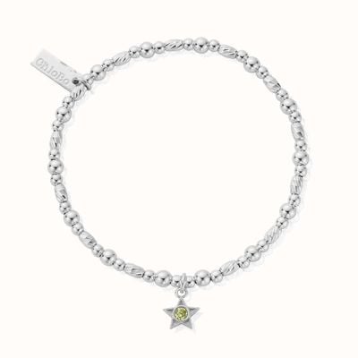 ChloBo August Birthstone Bracelet - 925 Sterling Silver SBBCB3494