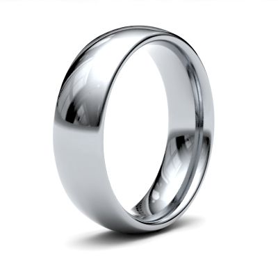 James Moore Wedding Rings | Palladium | 6mm | Medium | Traditional Court | AG_6GMC-PD