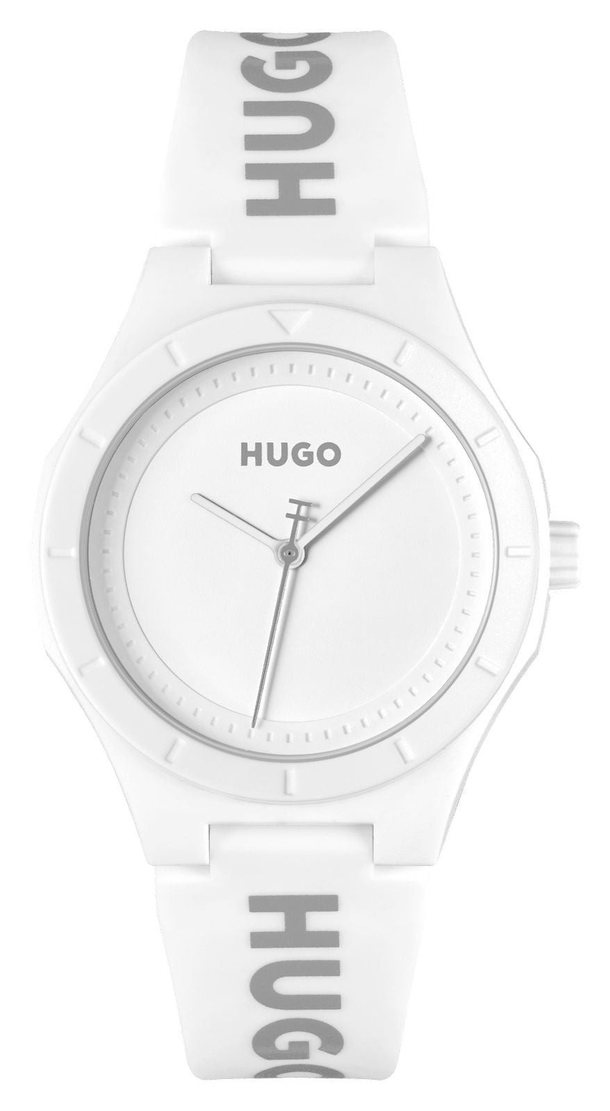 HUGO #lit (36 mm) pour femme, cadran blanc / bracelet en montre