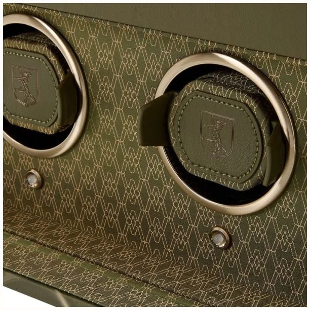 WOLF Earth Triple Watch Winder In Olive 190541 - alternatieve weergave 5