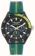 Aston Martin Aramco Formula One™ Team PIT W Quartz Multifunction (46mm) Black Dial / Podium Green Silicone Strap MTFP1F501