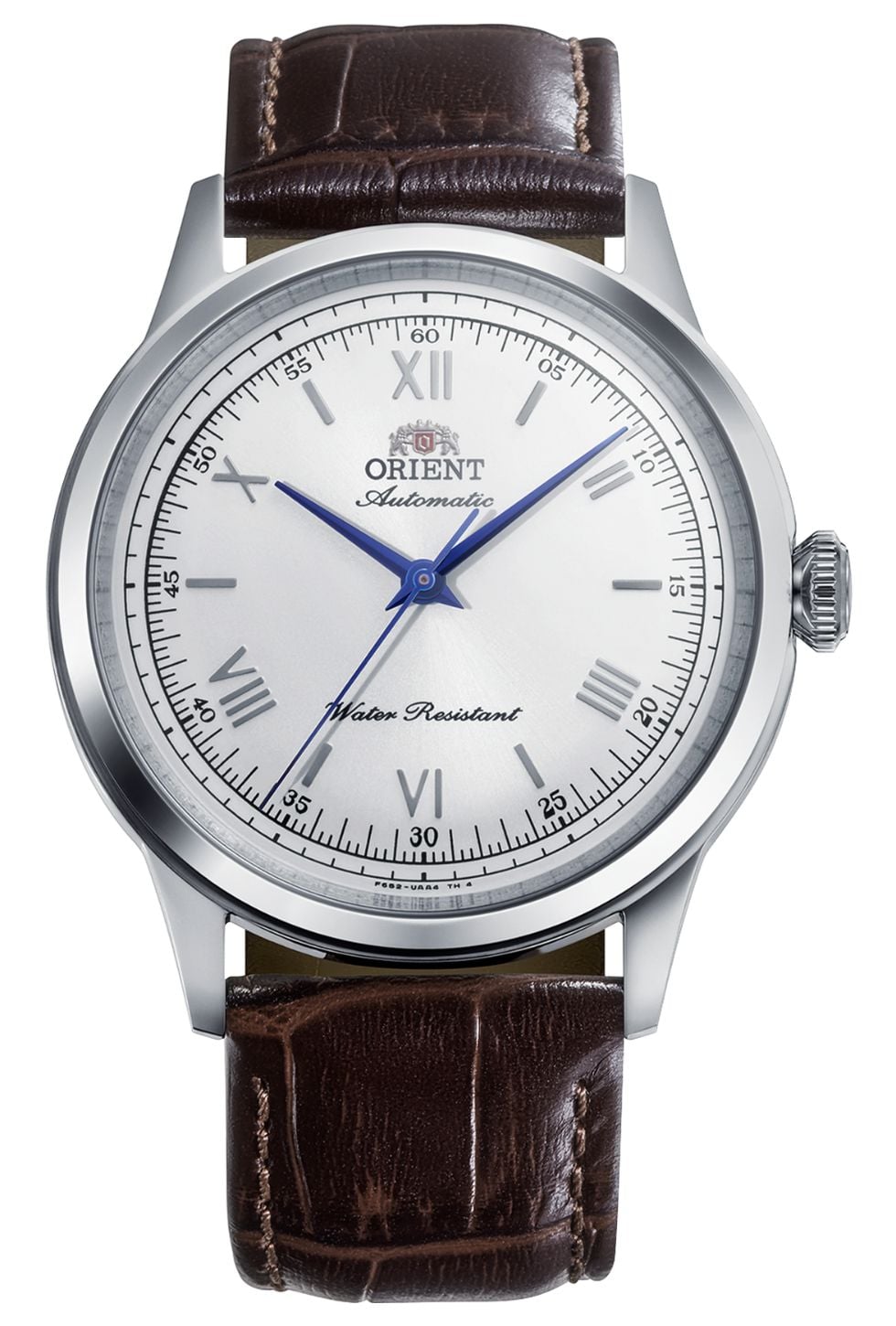 Orient Bambino Automatic 38mm Silver Dial Brown Leather Watch Orient Bambino Automatic 38mm Silver Dial Brown Leather Watch