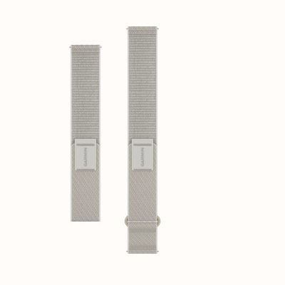 Garmin Quick Release Strap (20mm) Ivory ComfortFit Nylon - Strap Only 010-13440-01