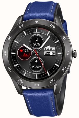 Lotus Smarttime | homens | pulseira de couro azul + pulseira livre L50012/2