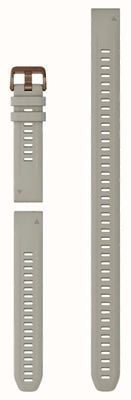 Garmin Quickfit 20 correas de reloj (20 mm) de silicona gris francés (juego de buceo de 3 piezas) 010-13359-00