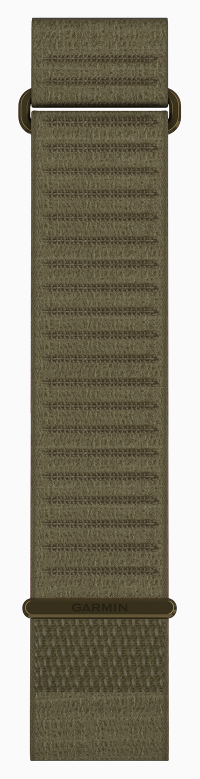 Garmin QuickFit Bands (26mm - Long) Drab Green ComfortFit Fabric - Strap Only 010-14508-16