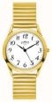 Limit Calssic (34mm) White Dial / Gold-Toned Expandable Bracelet 5898