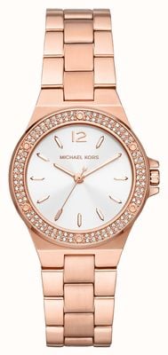 Michael Kors Damski zegarek Lennox w kolorze różowego złota MK7279