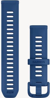 Garmin Schnellwechselband (20 mm) gezeitenblau Silikon / gezeitenblau Hardware – nur Armband 010-11251-BF