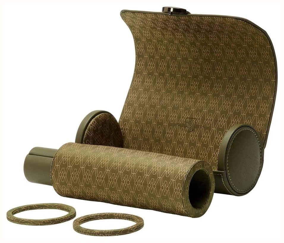 WOLF 90th Anniversary Earth Triple Watch Roll - Olive 190641 - widok alternatywny 4