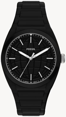 Fossil エヴェレット 44mm クロノグラフ ステンレススチール FS6175