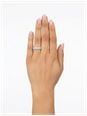 Clarity Jewellery 0.60ct Round Brilliant Natural Diamond Platinum Pavé Ring CR300138 - alternate view 4