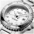 LONGINES HydroConquest Quartz Diamond (30mm) Mother-of-Pearl Dial / Stainless Steel Bracelet L33694876 - vista alternativa 4