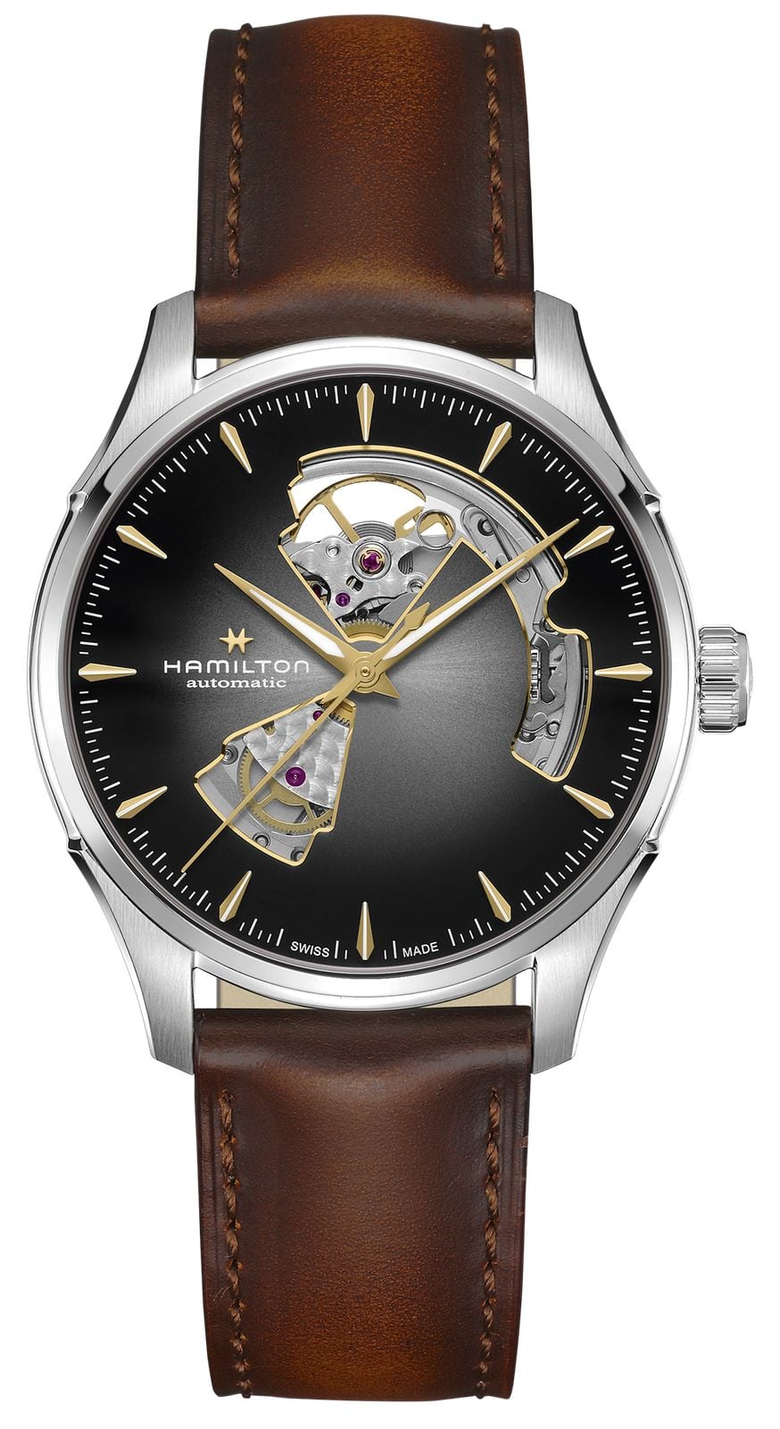 Hamilton Jazzmaster Open Heart automatique (40 mm), cadran montre