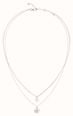 Guess Guess Jewellery Womens Double Bloom Necklace UBN06468RH