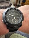 Customer picture of Casio | G-Shock Carbon Core Guard | Black Rubber Strap | GA-2000S-1AER
