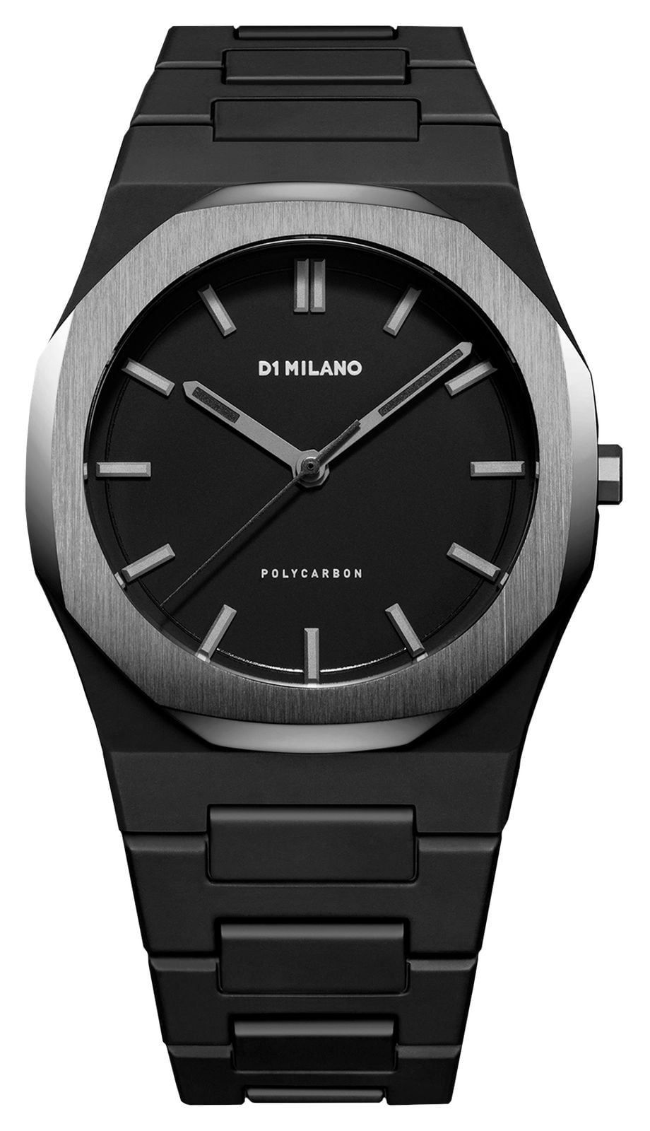 D1 Milano Polycarbon Space Grey 405mm Black Dial  Black Watch
