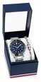 Tommy Hilfiger Mens Stainless Steel Blue Dial Watch And Bracelet Giftset 2770253