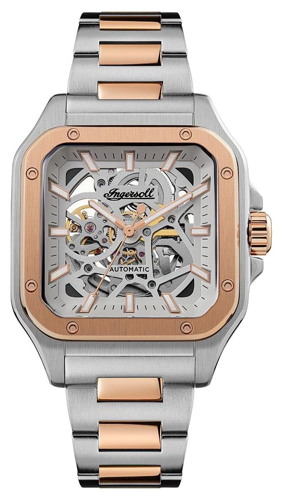 Ingersoll Die Ollie Automatik (42 mm) mit silbernem Skelett- uhr-image-129388